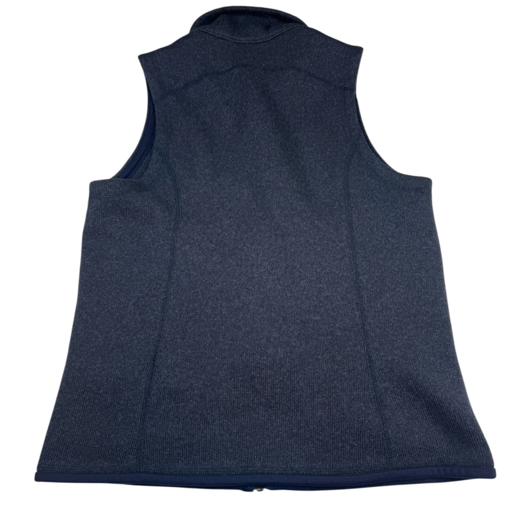 Patagonia Better Sweater Vest Women's Small Blue Fleece Gorpcore Full Zip Logo - Picture 3 of 11